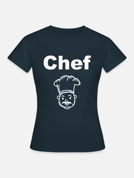 Chefkoch - Frauen T-Shirt - Navy
