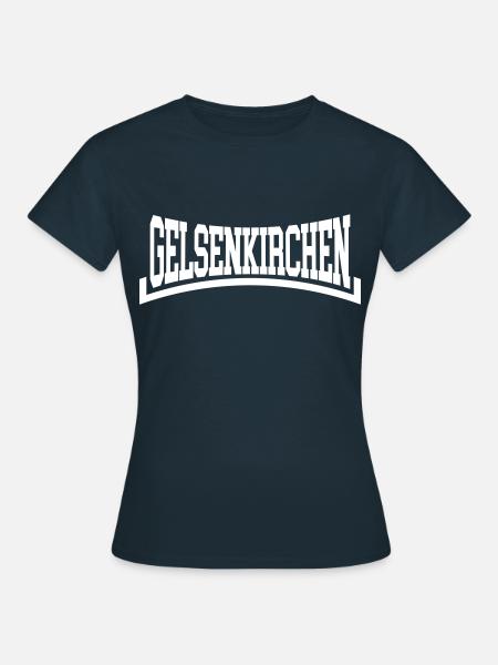 Gelsenkirchen - Frauen T-Shirt - Navy