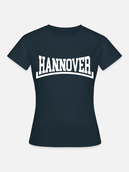 Hannover - Frauen T-Shirt - Navy