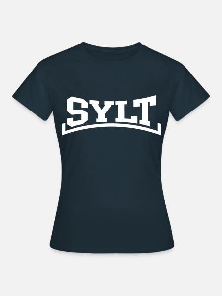 Sylt - Frauen T-Shirt - Navy