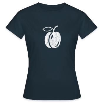 plum - Women's T-Shirt - navy - Front - AI Model Female 172 dark (172cm)