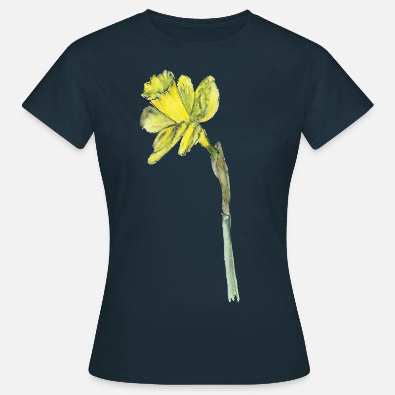 daffodil - Women's T-Shirt - navy