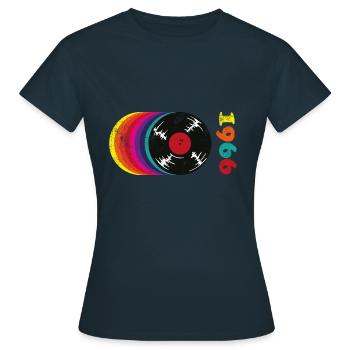 Vintage 1966 - Women's T-Shirt - navy - Front - AI Model Female 172 dark (172cm)