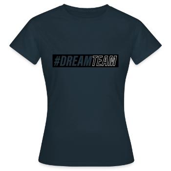 Équipe de rêve - T-shirt Femme - marine - Devant - AI Model Female 172 dark (172cm)