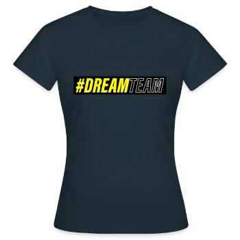 Équipe de rêve - T-shirt Femme - marine - Devant - AI Model Female 172 dark (172cm)