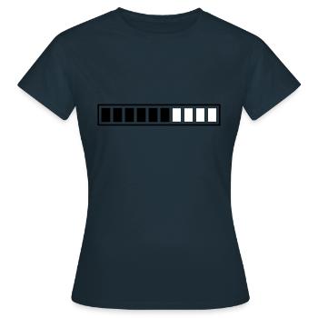 loading - Women's T-Shirt - navy - Front - AI Model Female 172 dark (172cm)