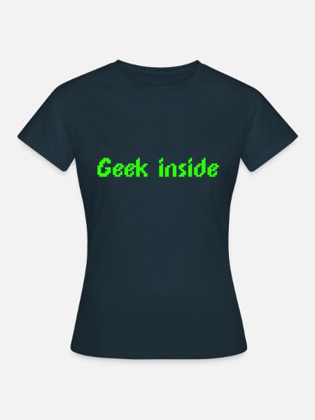 Geek inside - Frauen T-Shirt - Navy