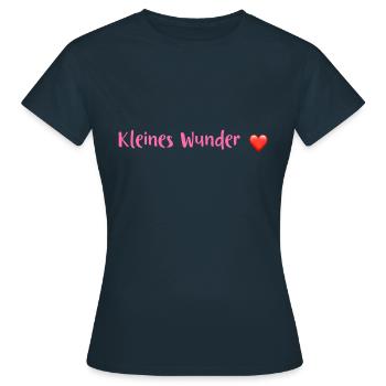 Petit miracle - T-shirt Femme - marine - Devant - AI Model Female 172 dark (172cm)