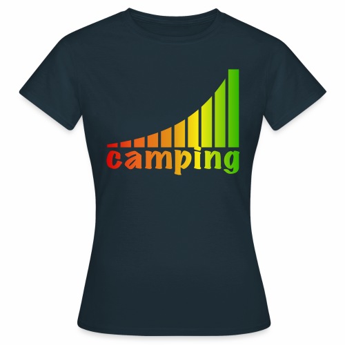 energietankstelle camping - Frauen T-Shirt