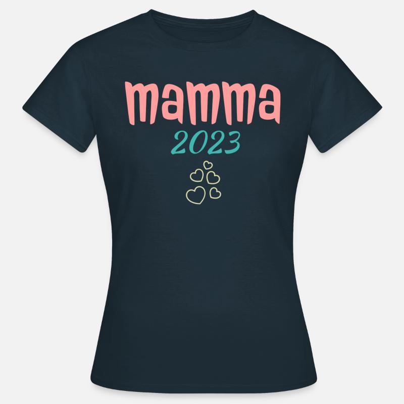 mamma 2023 - Maglietta da donna - navy