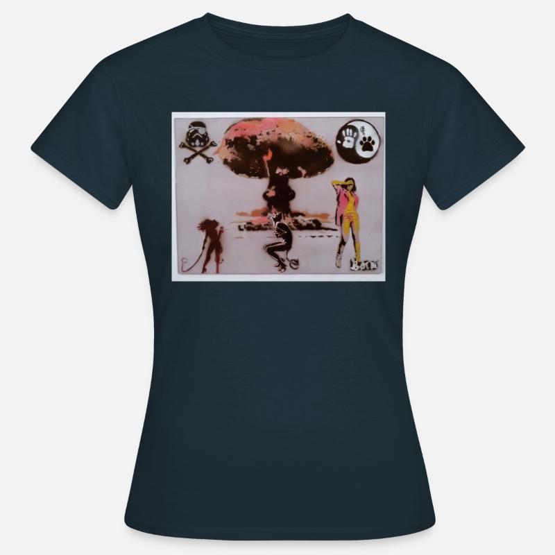 Reset - Women's T-Shirt - navy