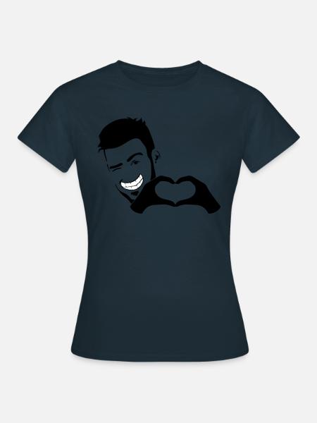 Stefan Herz - Frauen T-Shirt - Navy