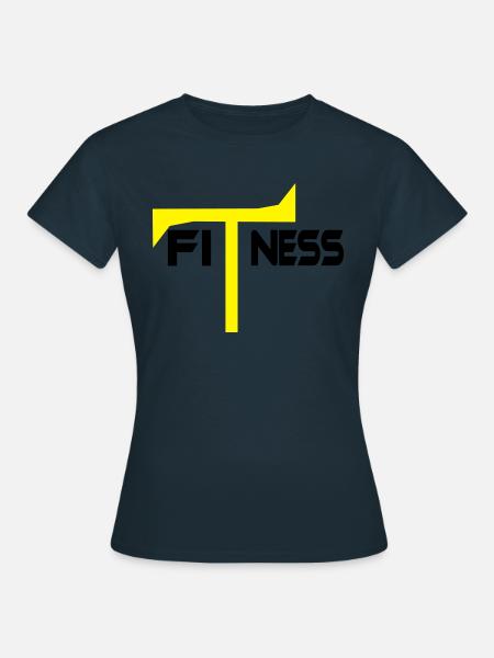 FiTness - Frauen T-Shirt - Navy