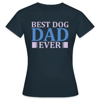 PawPrint Couture - Frauen T-Shirt - Navy - Vorne - AI Model Female 172 dark (172cm)