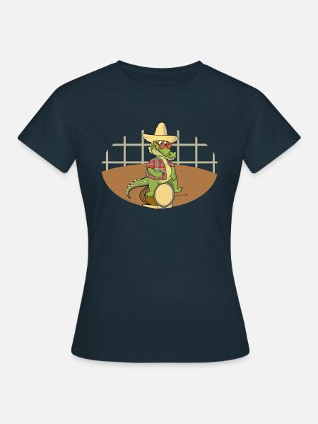 GEORGES TAMBOUYE - Frauen T-Shirt - Navy