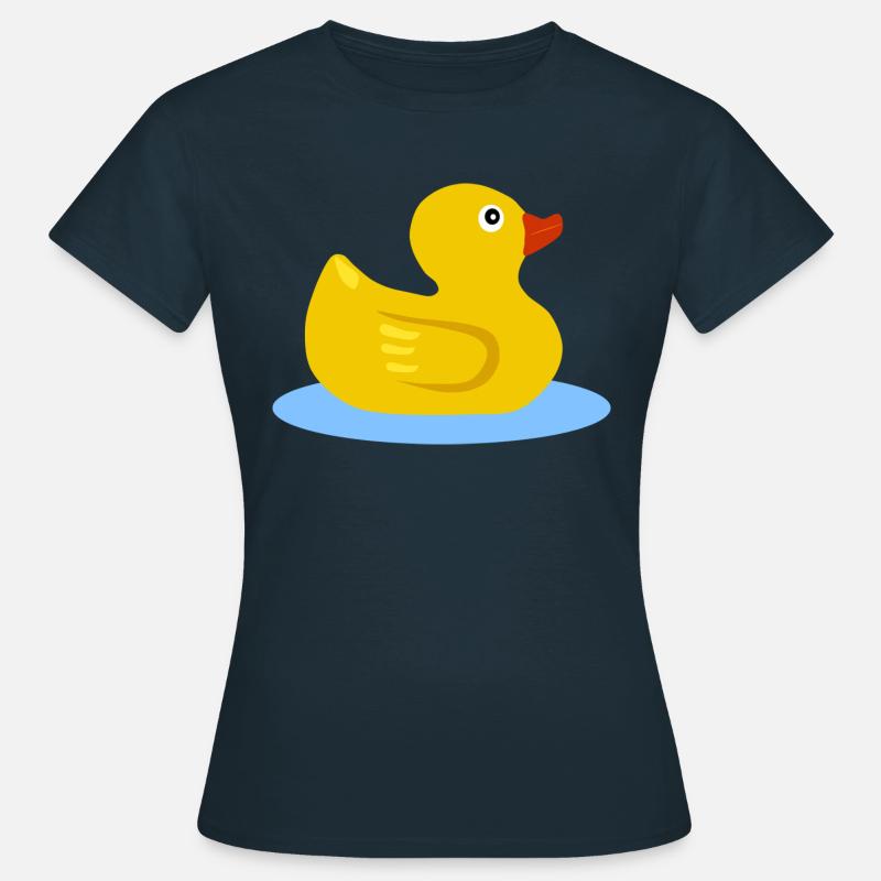 rubber duck - Women's T-Shirt - navy