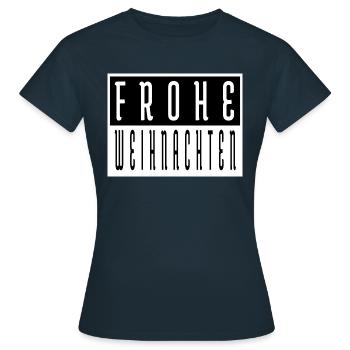 humor nadelbaum dobby free elf weihnachtszeit - Frauen T-Shirt - Navy - Vorne - AI Model Female 172 dark (172cm)