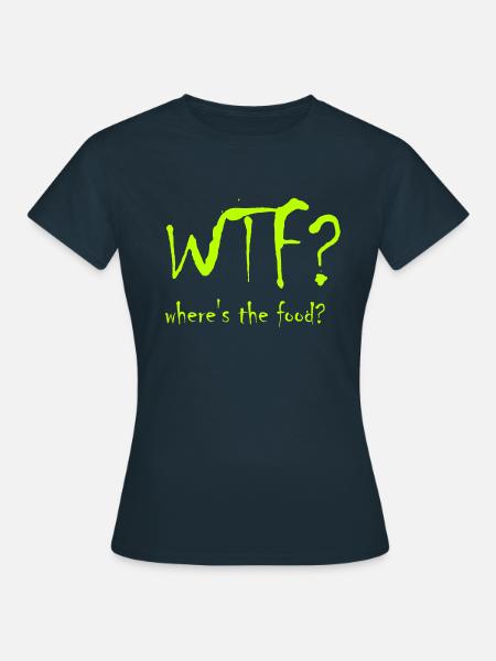 WTF - Frauen T-Shirt - Navy