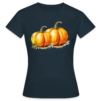 Gourdes - T-shirt Femme - marine - Devant - AI Model Female 172 dark (172cm)