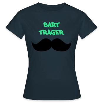 Sangle de barbe2 - T-shirt Femme - marine - Devant - AI Model Female 172 dark (172cm)