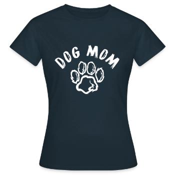 Maman de chien - T-shirt Femme - marine - Devant - AI Model Female 172 dark (172cm)