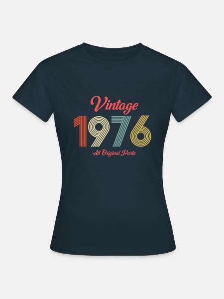 1976 - Frauen T-Shirt - Navy