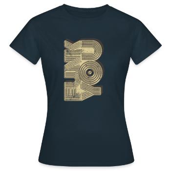 Funk vous - T-shirt Femme - marine - Devant - AI Model Female 172 dark (172cm)