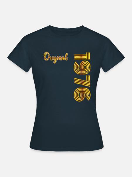 Vintage 1976 - Frauen T-Shirt - Navy