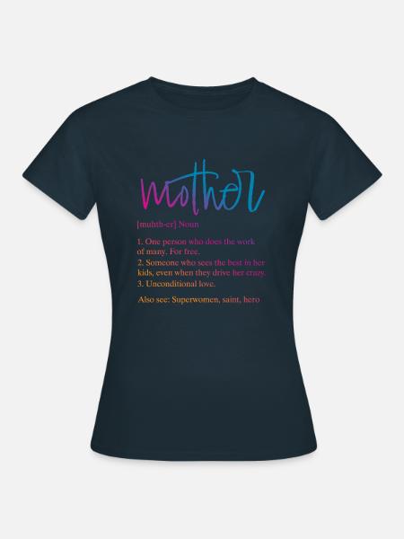 Mother - Frauen T-Shirt - Navy