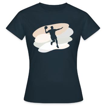 Team Sport Goal Referee - Women's T-Shirt - navy - Front - AI Model Female 172 dark (172cm)