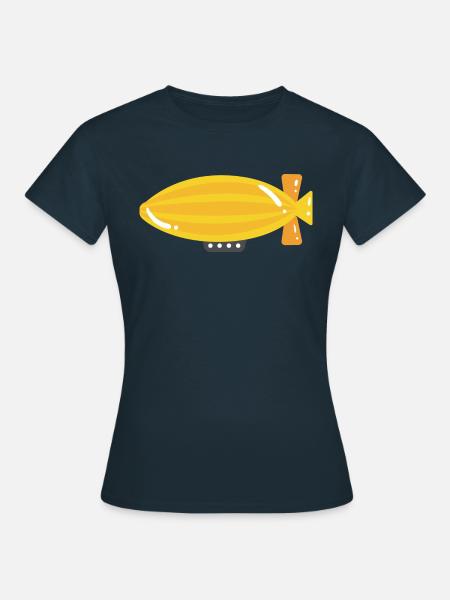 Zeppelin - Frauen T-Shirt - Navy