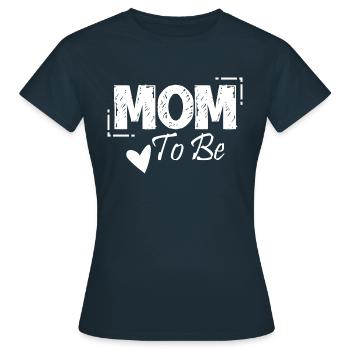 Maman pour toutes les mères - T-shirt Femme - marine - Devant - AI Model Female 172 dark (172cm)