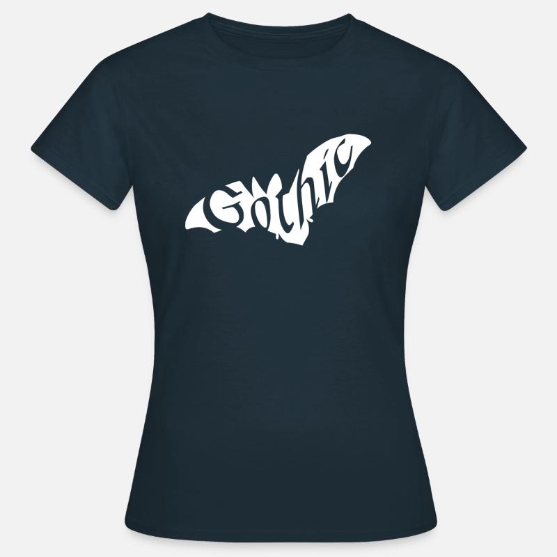 Gothic bat - Women's T-Shirt - navy