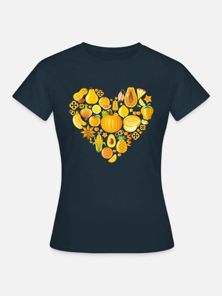 organisch - Frauen T-Shirt - Navy
