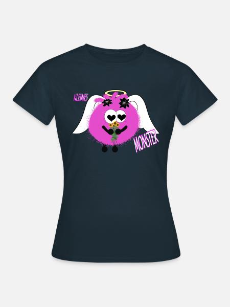 kleines Monster - Frauen T-Shirt - Navy