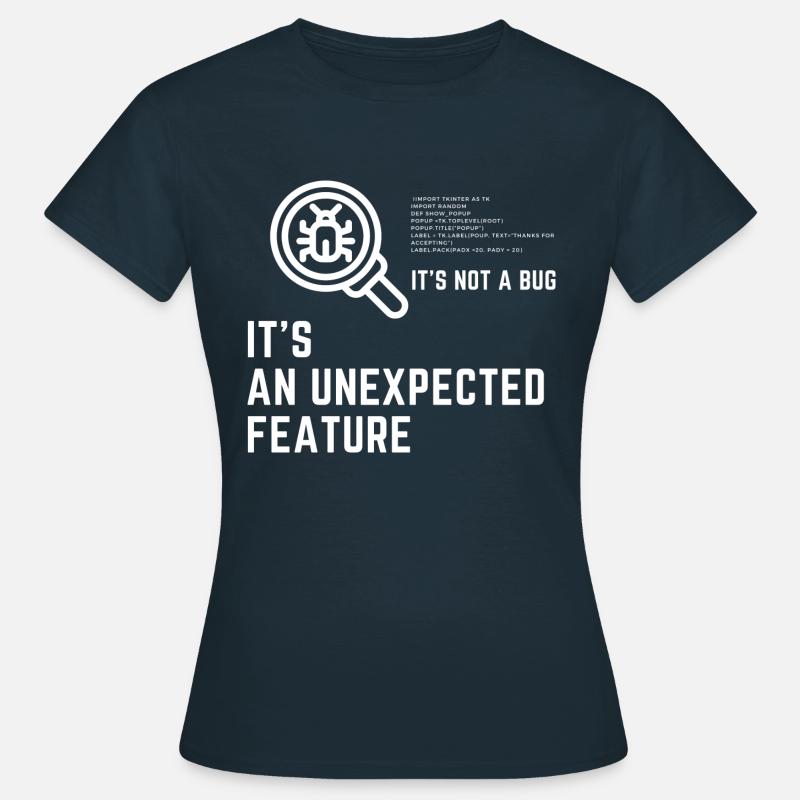 Programmierer Debugging t-shirt herren - Frauen T-Shirt - Navy