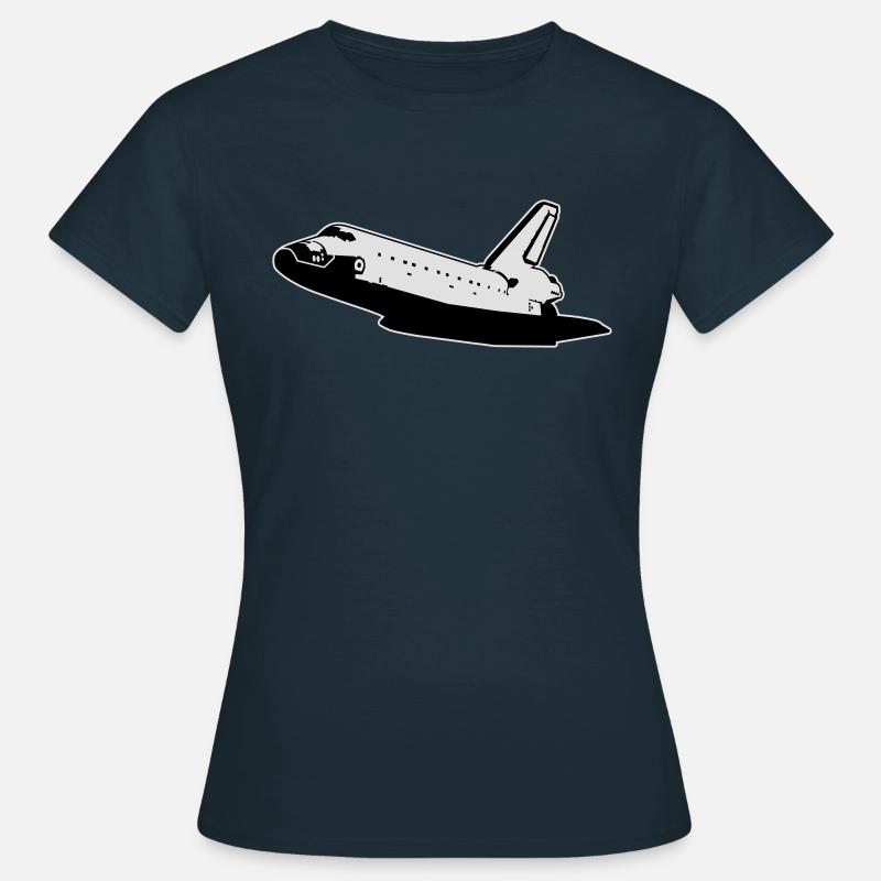 Navette spatiale (aucun emblèmes) - T-shirt Femme - marine