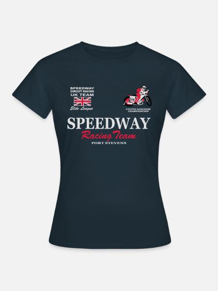 Speedway Poloshirt UK-Team - Women's T-Shirt - navy