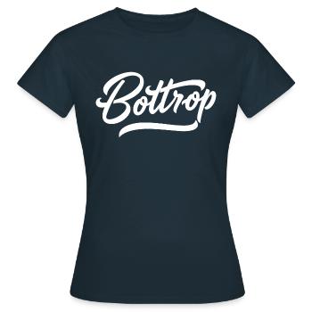 Bottrop - T-shirt Femme - marine - Devant - AI Model Female 172 dark (172cm)