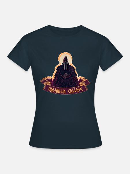 Valhalla Calling - Frauen T-Shirt - Navy