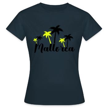 Majorque - T-shirt Femme - marine - Devant - AI Model Female 172 dark (172cm)