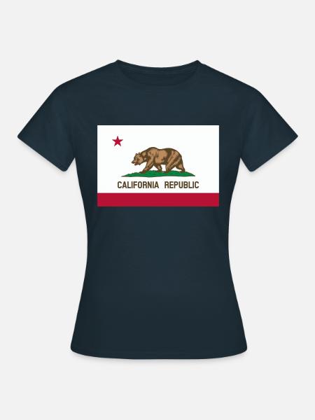 Kalifornien - Frauen T-Shirt - Navy