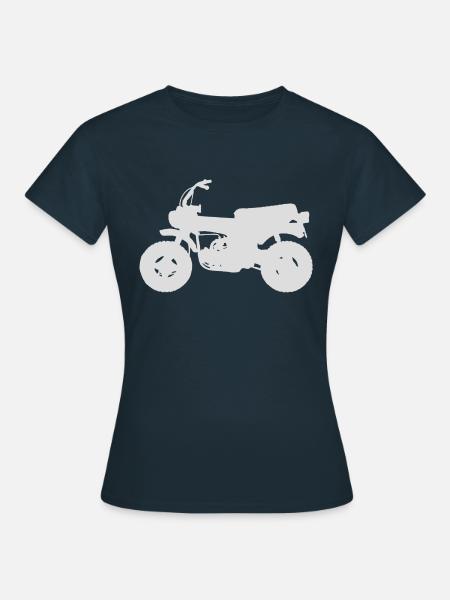 Dax Weiß - Frauen T-Shirt - Navy