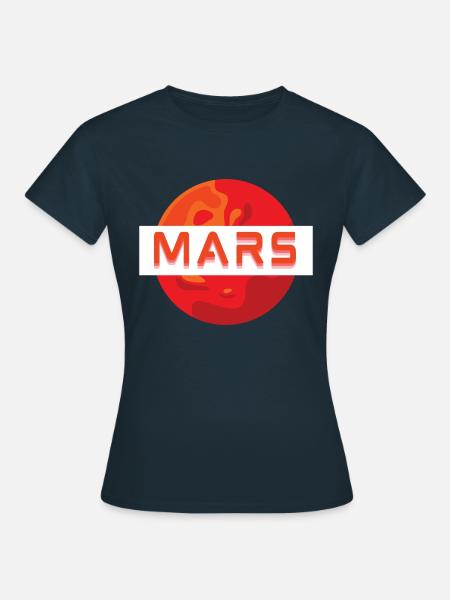 Mission MARS ! - T-shirt Femme - marine