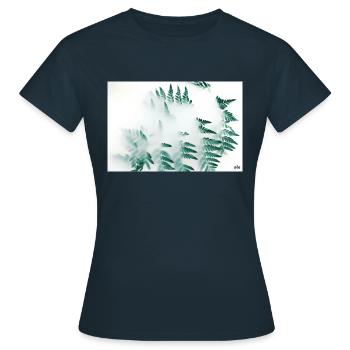 Breath - Women's T-Shirt - navy - Front - AI Model Female 172 dark (172cm)