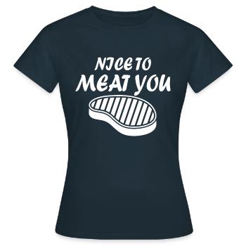 Fun Fun Funny - Women's T-Shirt - navy - Front - AI Model Female 172 dark (172cm)