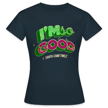 Christmas Animal Bedroom Christmas Present - Women's T-Shirt - navy - Front - AI Model Female 172 dark (172cm)