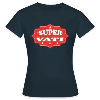 SUPER VATI - Women's T-Shirt - navy - Front - AI Model Female 172 dark (172cm)