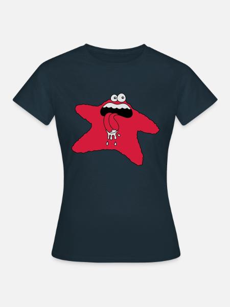 monster - Frauen T-Shirt - Navy