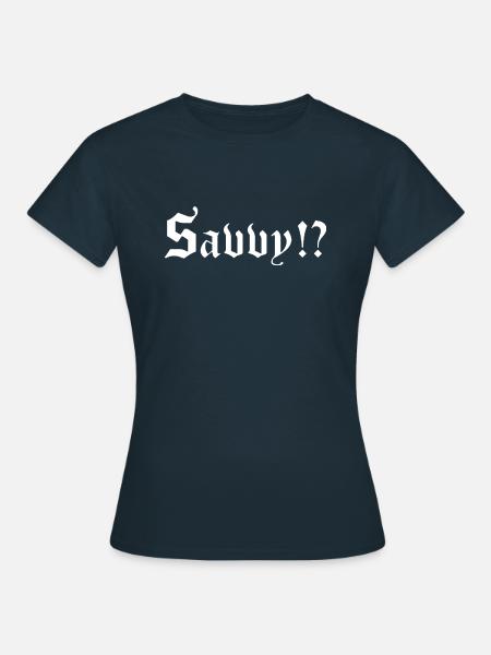 Klug - Frauen T-Shirt - Navy